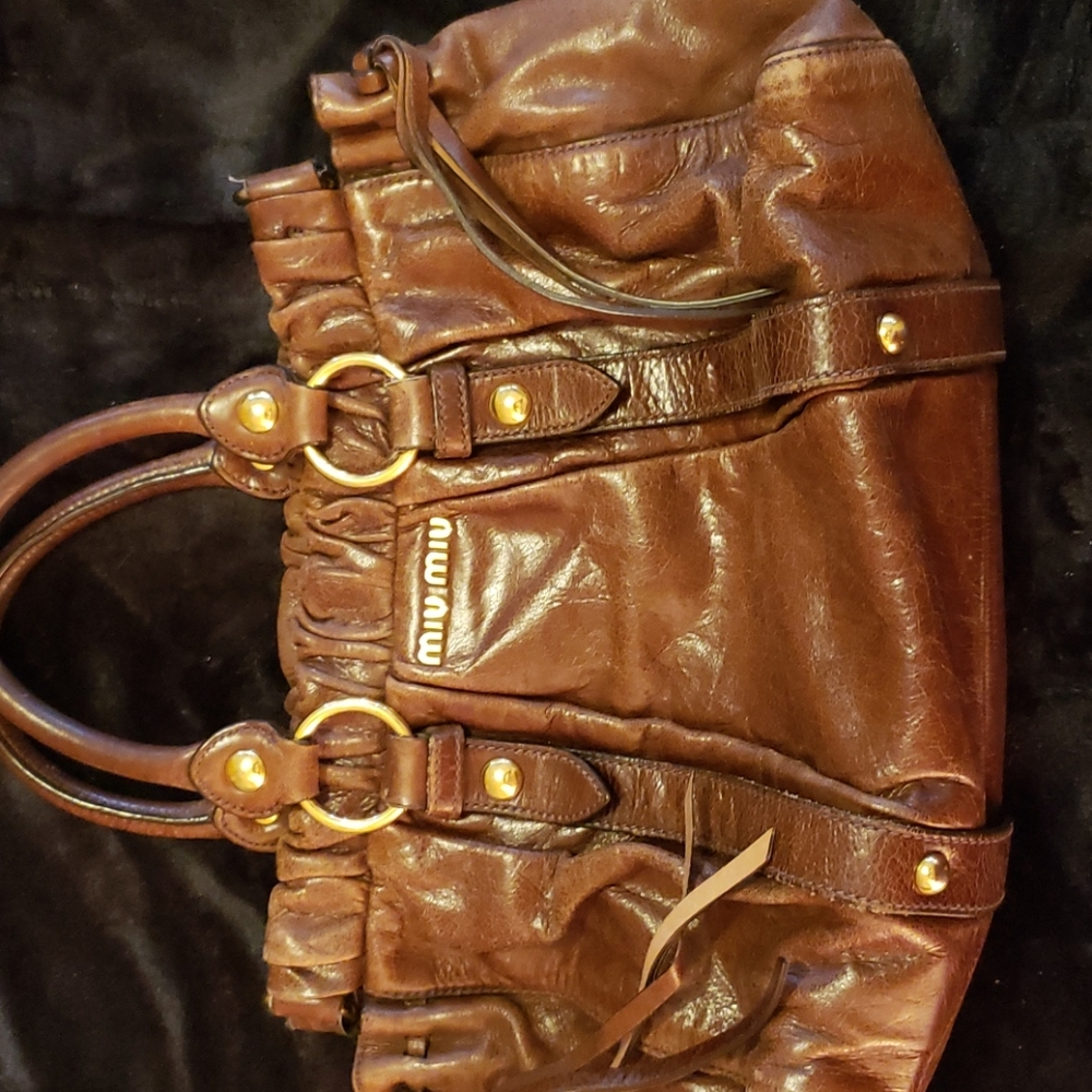 Adorable Brown Miu Miu Bag